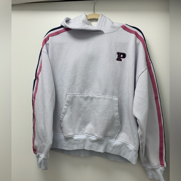 VS PINK Ivy Fleece Campus Hoodie Sz M - Picture 2 of 5